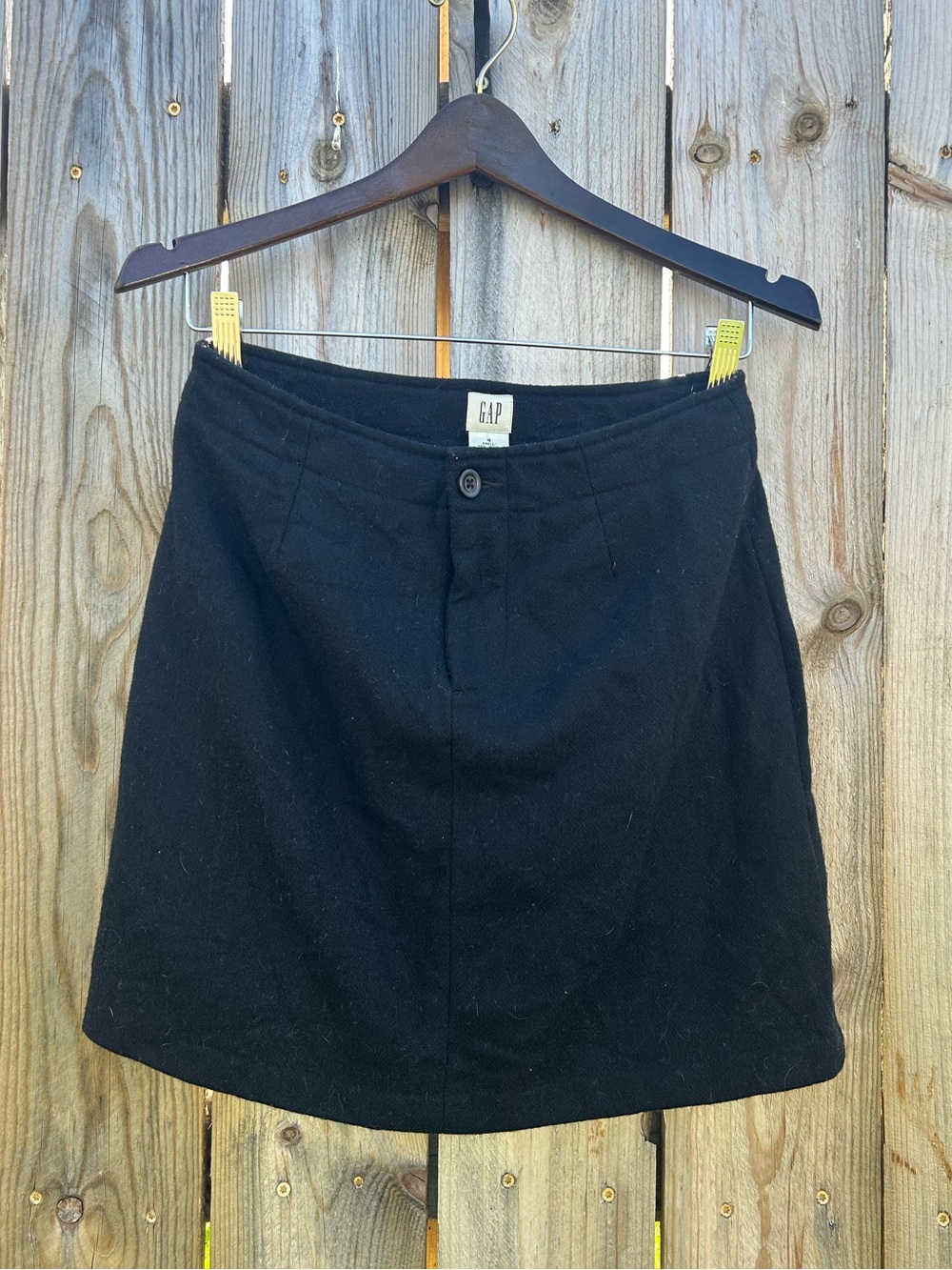 GAP Black Wool Skirt Size 4